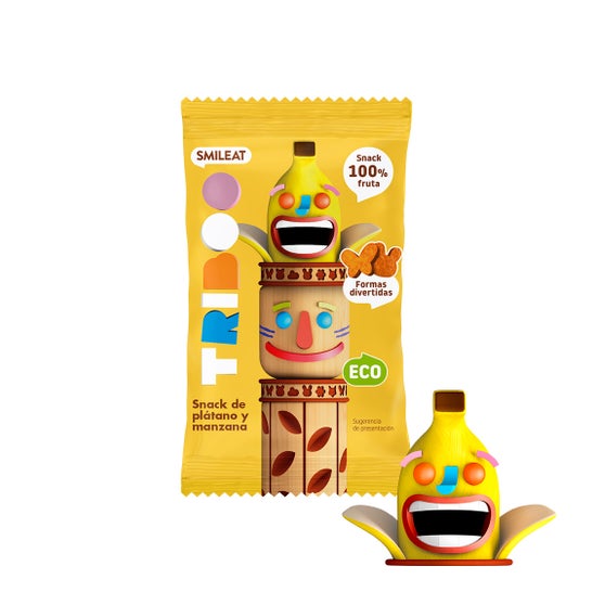 Smileat Snack Banane Pomme Eco 25g