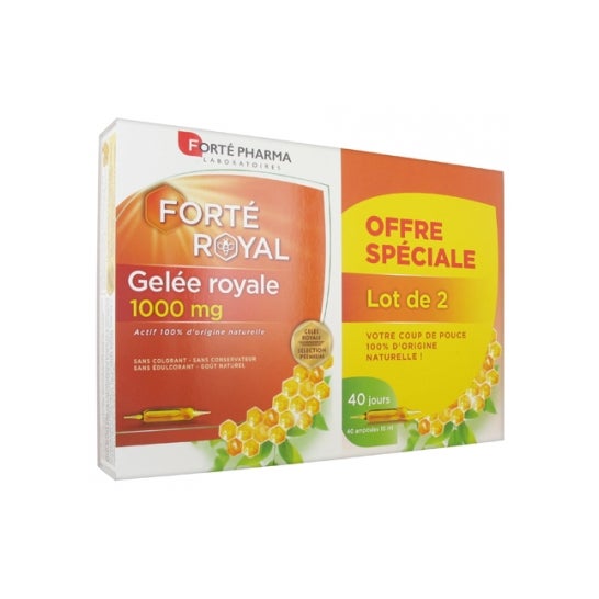 Forté Pharma Gelée Royale 1000mg 2x20 Ampoules