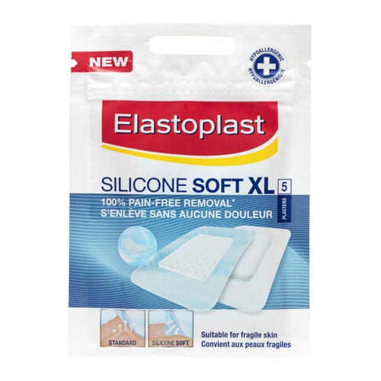 Elastoplast pansements silicone soft XL sachet de 5