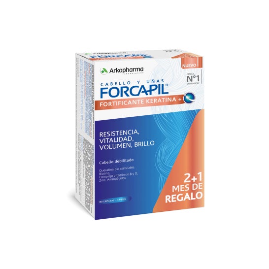 Arkopharma Forcapil Fortifiant Kératine + 180 Gélules
