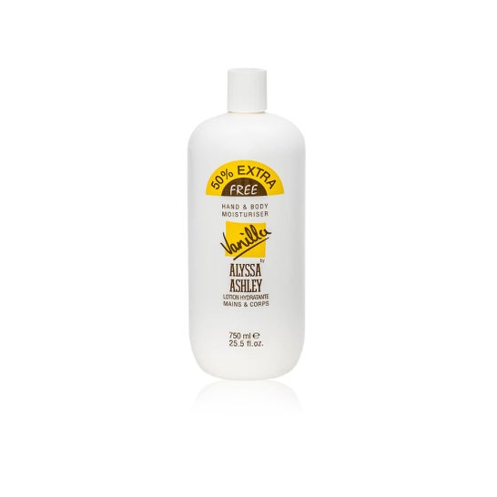 Alyssa Ashley Vanilla Hand And Body Moisturiser 750ml