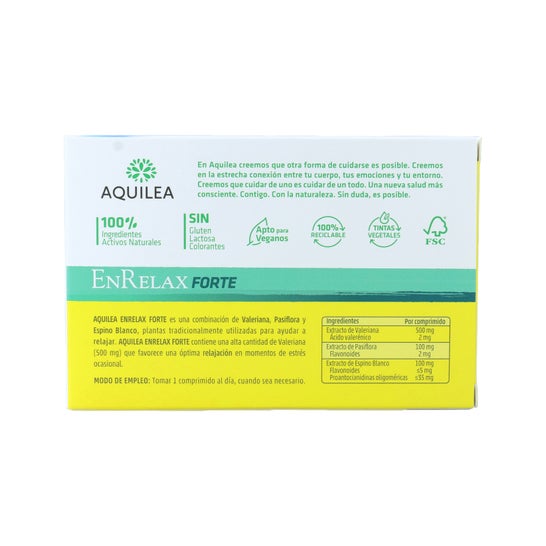 Aquilea EnRelax Forte 30 Comprimés