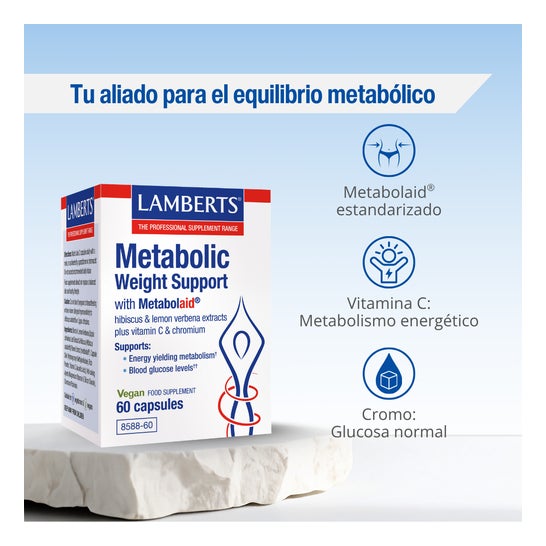 Lamberts Soutien Métabolique du Poids 60 gélules