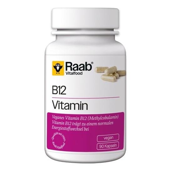 Raab Vitalfood Vitamine B12 460mg 90caps