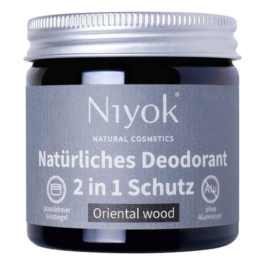 Niyok Oriental Wood Deodorant Cream 40ml