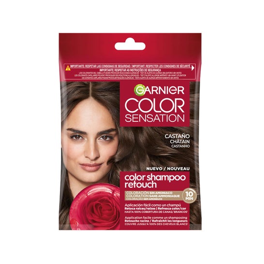 Garnier Color Sensation Color Shampoo Retouch 4.0 Brown 3uts
