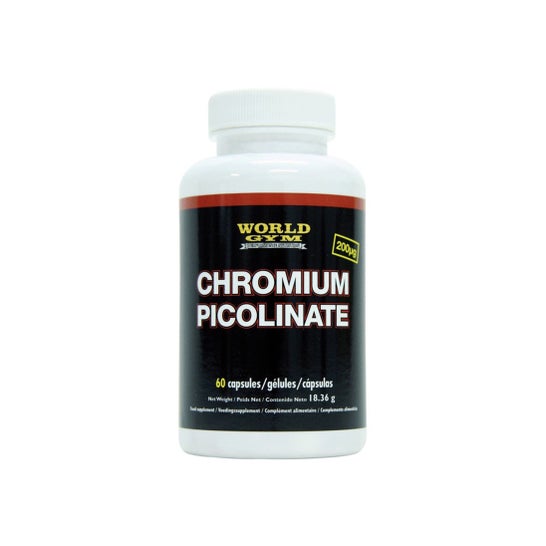 World Gym Chromium Picolinate 60 Comp