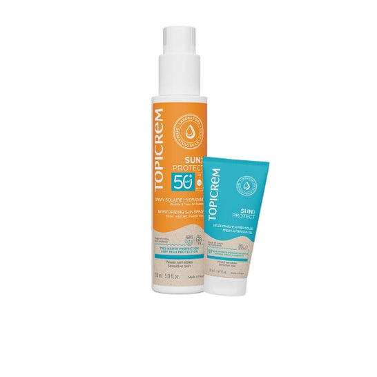 Topicrem Coffret Sun Protect Spray Spf50+ 150 ml + Après-Soleil 50 ml