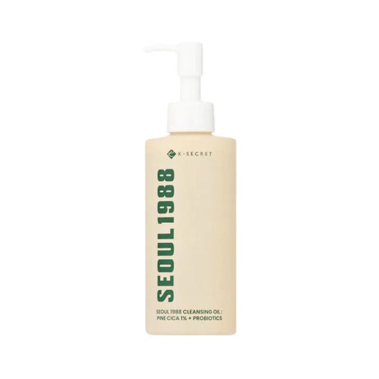 K-Secret SEOUL 1988 Huile de Nettoyage Pin Cica 1% + Probiotiques 200 ml