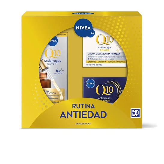 Nivea Routine Anti-âge Q10 Pack Sérum + Crème Jour + Crème Nuit