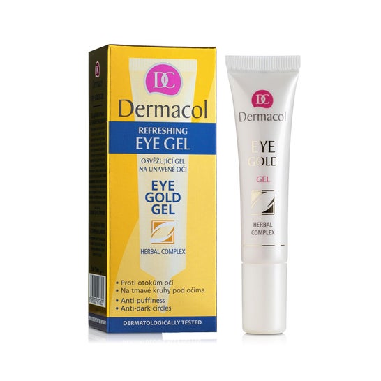 Dermacol Refreshing Eye Gold Gel Herbal Complex 15ml