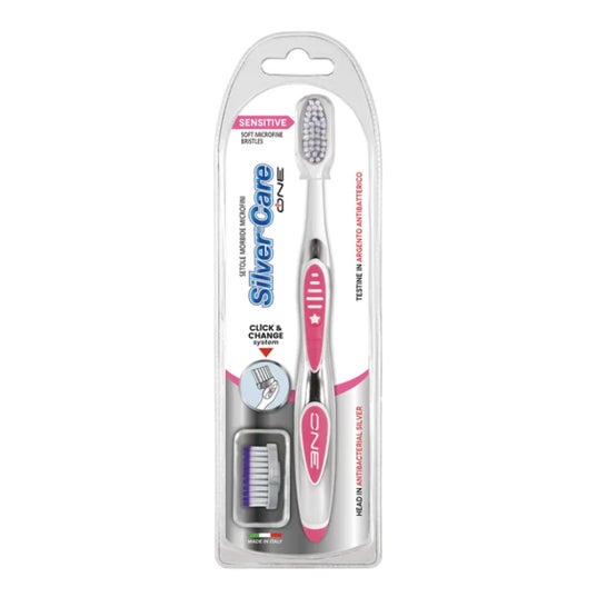 Perfetti Van Melle Silver Care One Brosse à Dents 4uts