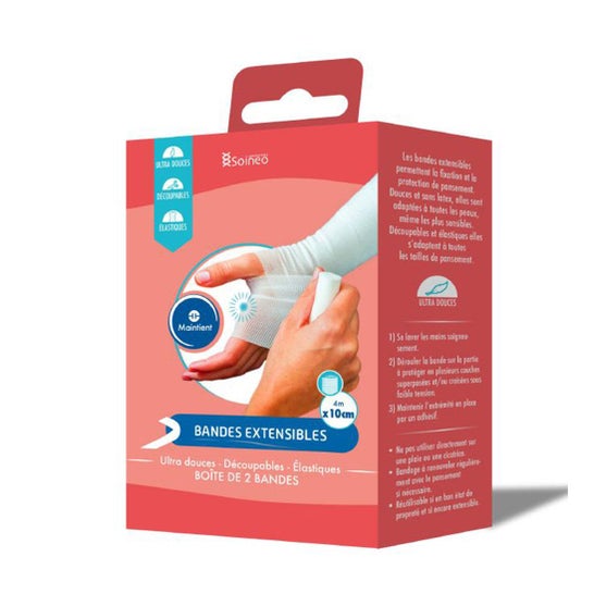 Soineo Bandage Extensible 4mx10cm 2uts