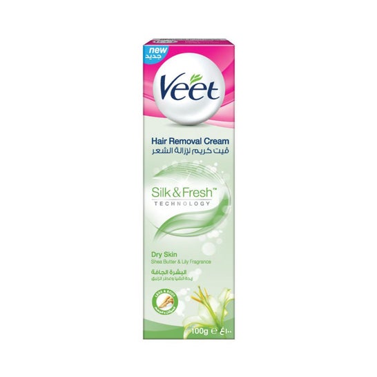 Veet Hair Removal Cream Silk and Fresh for Dry Skin 100ml