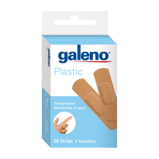 Galeno Band Aids Plastic 2 Tailles 20uts