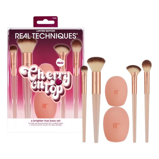 Real Techniques Cherry On Top A Brighter Hue Base Set 6 Unités