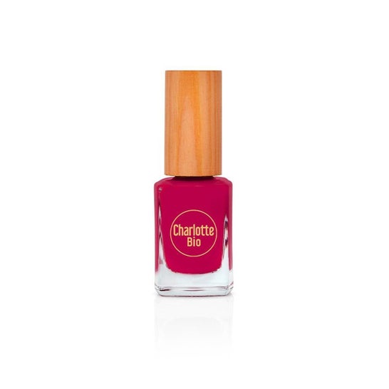 Charlotte Bio Vernis à Ongles Biosourcé Rose Framboise 10ml