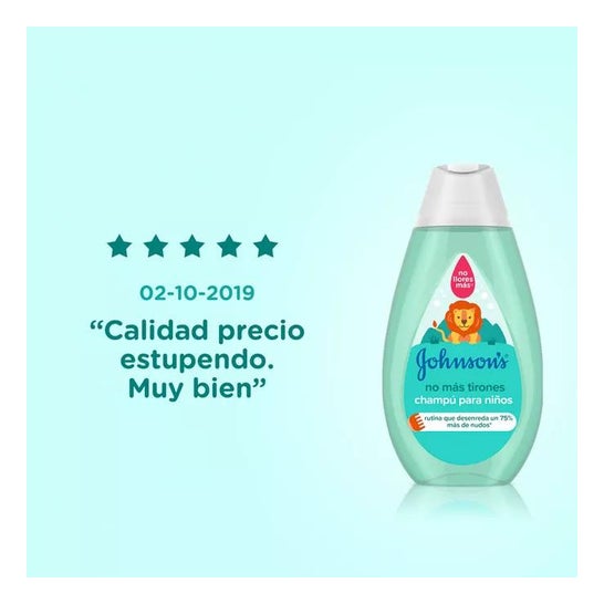 Shampooing No More Tugging de Johnson's 500ml Shampooing No More Tugging de Johnson's 500ml