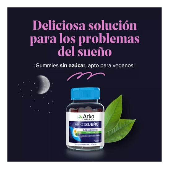 Arkopharma ArkoRelax Sommeil Gummies Sans Sucre 30 Gummies Arkopharma ArkoRelax Sommeil Gummies Sans Sucre 30 Gummies