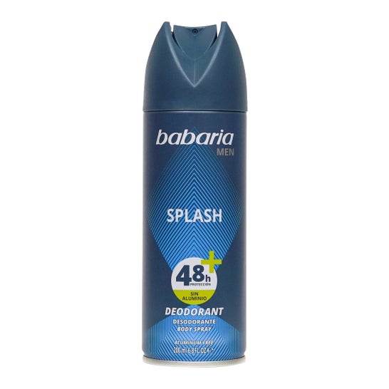 Babaria déodorant en spray pour le corps Splash Men 200ml