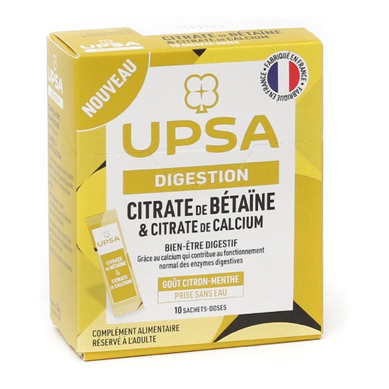 Upsa Citrate Betaine Calcium 10comp
