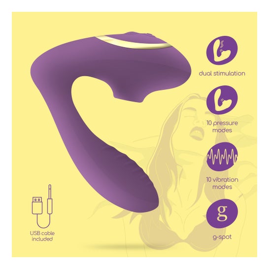 Crushious Set Moanstar Stimulateur Rechargeable + Lubrifiant