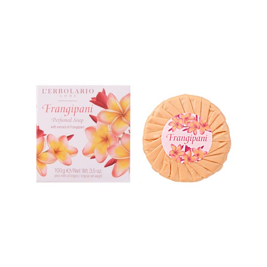 L'Erbolario Frangipani Savon Parfumé 100g