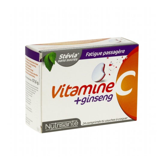 Nutrisante Vitamine C + Ginseng 24comp