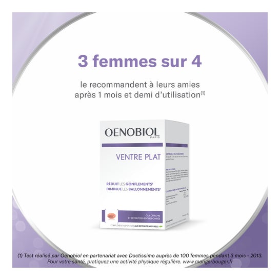 Oenobiol Ventre Plat 60 Capsules