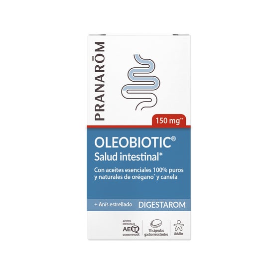 Pranarôm Digestarom Oleobiotic Salud Intestinal 15caps