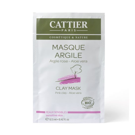 Cattier Masque Argile Rose 12.5 ml