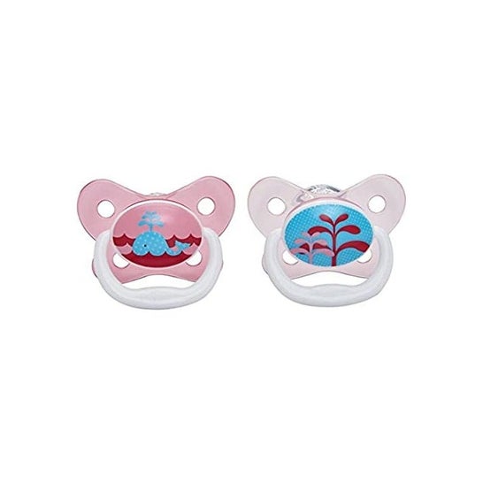 Dr Brown's Sucette Prevent Butterfly 0 à 6 Mois Rose 2uts