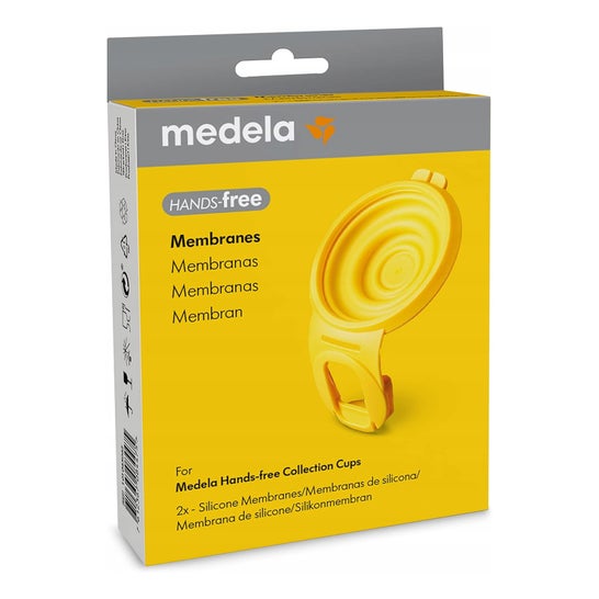 Medela Membranas Silicona Hands-Free 2uds