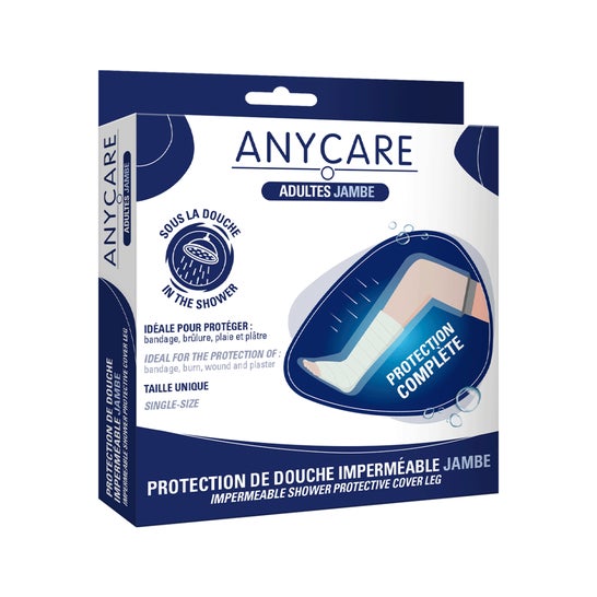 Anycare Housse Protection Douche Jambe Adulte 1ut