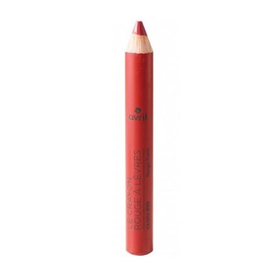 Avril Crayon Rouge Lèvres Bio Vrai Rouge 1ut