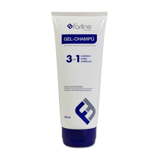 Farline Gel-Shampooing Homme 3 en 1 200ml