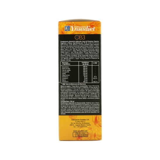 Ynsadiet OB3 Sirop OB3 250ml