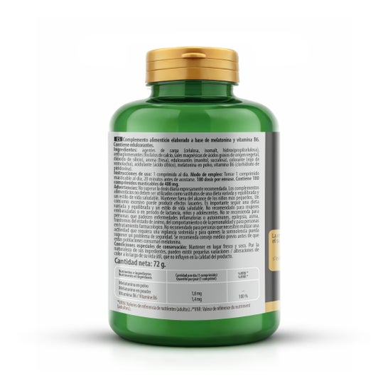 Phytofarma Mélatonine Mâchable 180 compr.