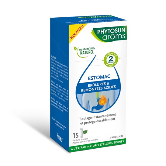Phytosun Aroms Estomac Brulures Remontées Acides 15 sachets