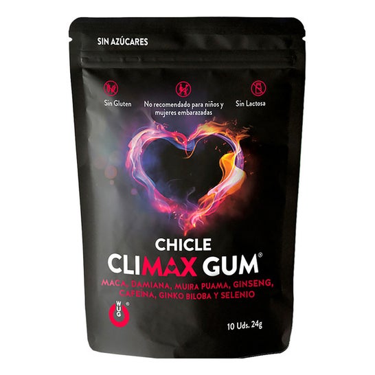 WUGUM Climax Chewing Gum ES 10 pièces