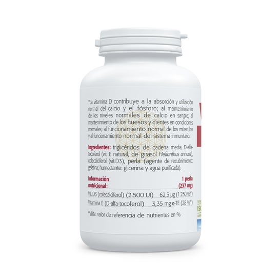 Sura Vitasan Vitamine D3 2.500Ui 120 Gélules