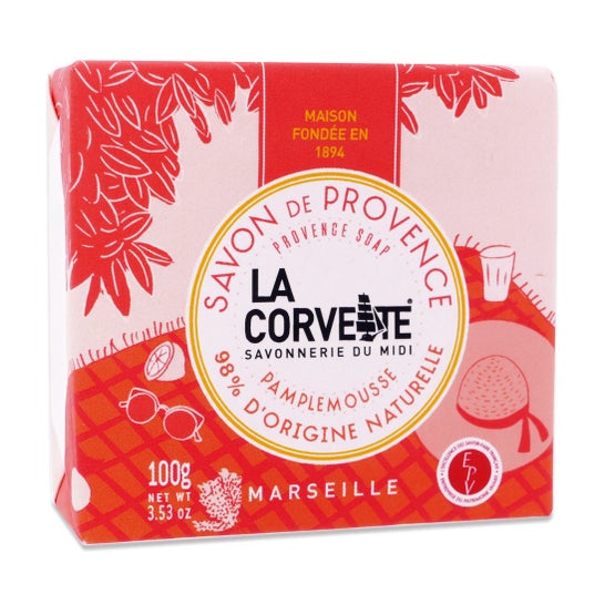 La Corvette Savon de Provence Pamplemousse 100 g