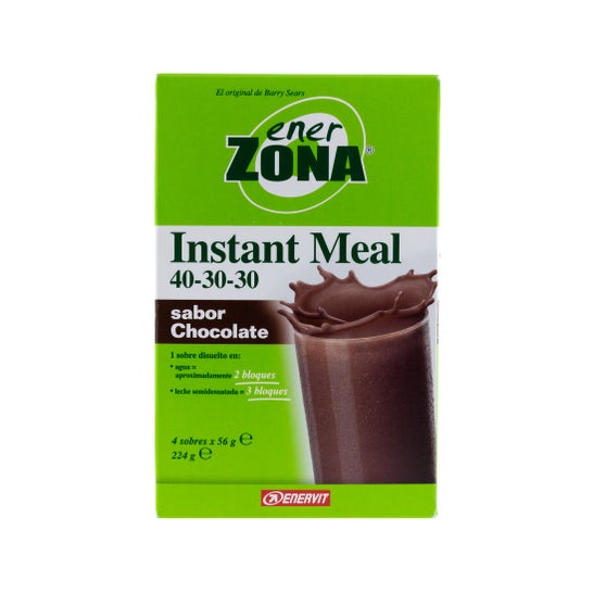 EnerZona Instant Meal Chocolat 4 sachets