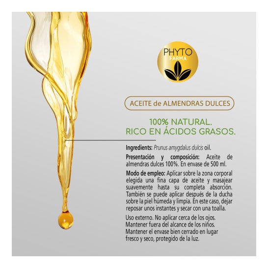 Phytofarma huile d'amande 500ml