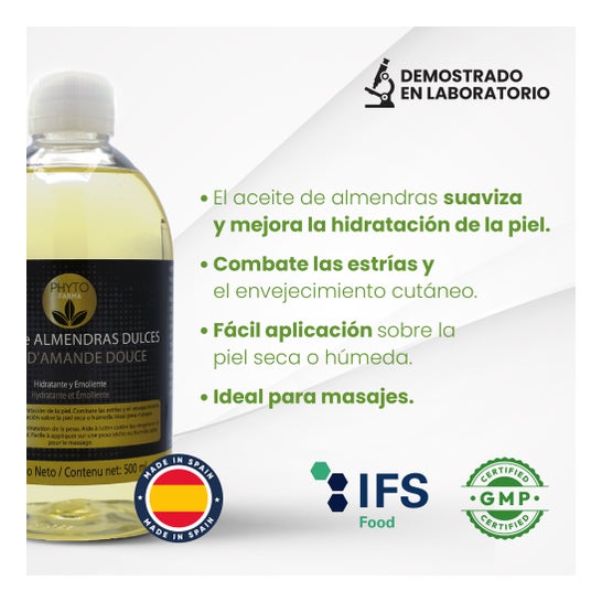 Phytofarma huile d'amande 500ml