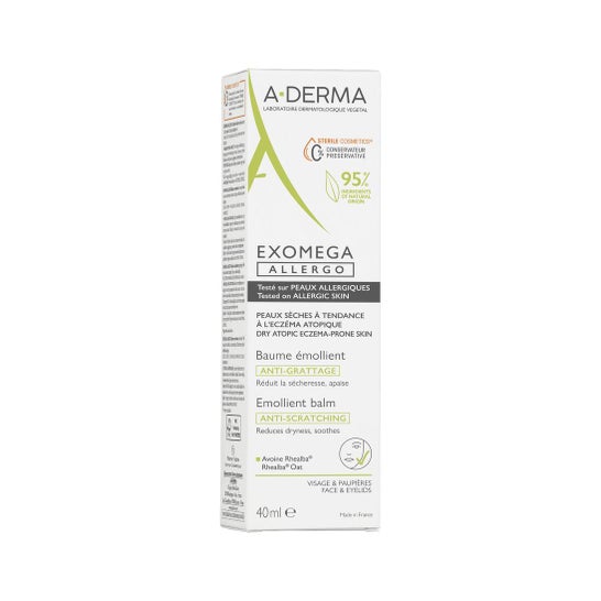 A-Derma Exomega Allergo Baume Émollient 40ml