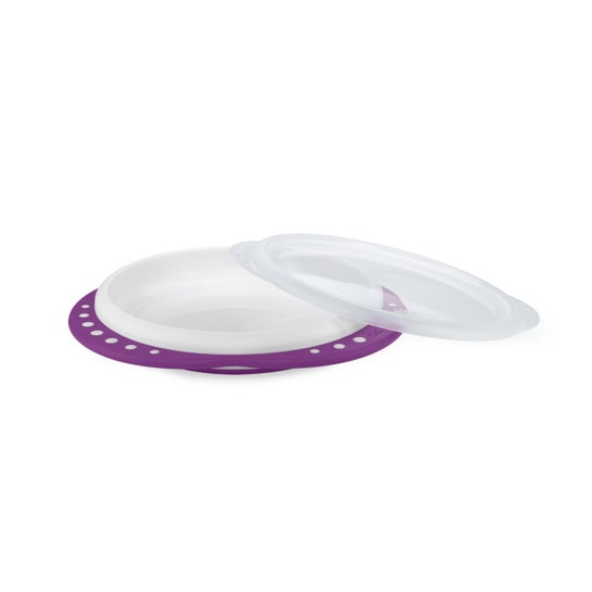 Assiette Nuk Easy Learn avec couvercle 1 pc