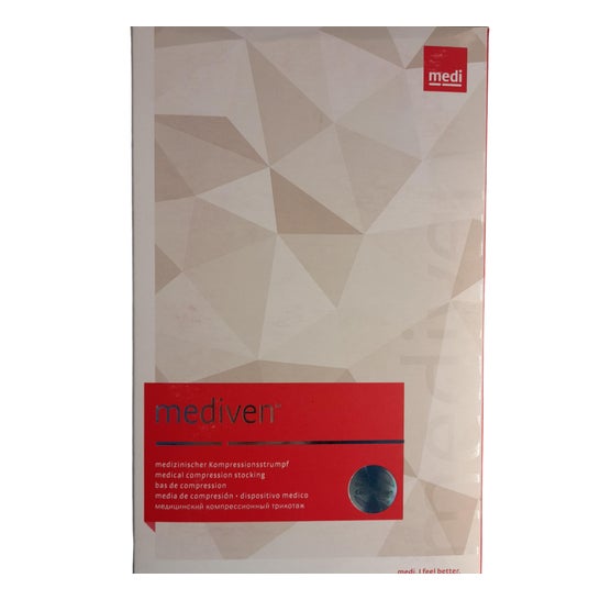 Mediven Plus Media Clase 2 4B40504 Negro T4 1 Par