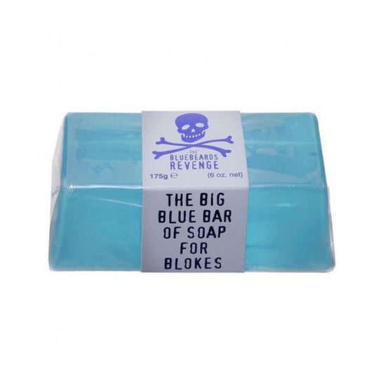 The BlueBeards Revenge The Big Blue Bar Soap Blokes Jabón 175g
