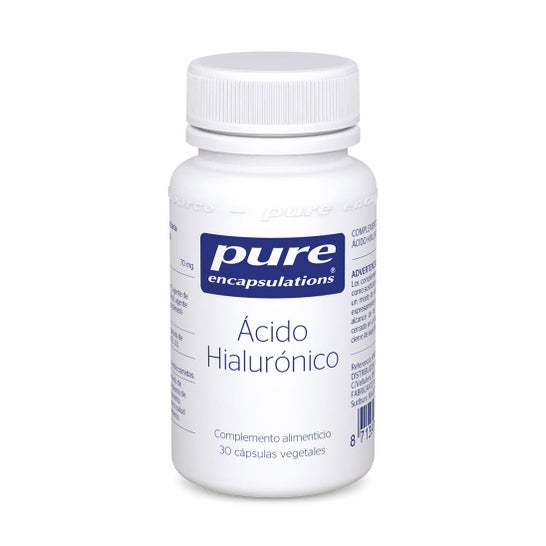 Encapsulations pures Acide Hyaluronique 30 Caps